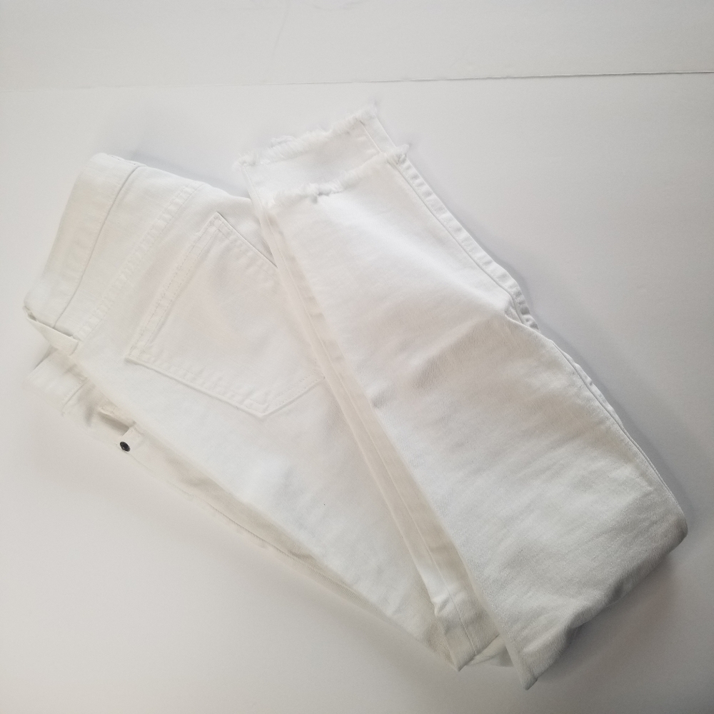 CURRENT/ELLIOT Stilleto Sugar Knee Destroy Raw Hem - Picture 4 of 12